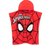 Spider-Man - Serviette à capuche pour enfants NS6823 (taille unique) (rouge/noir/blanc)