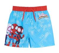 SPIDER-MAN Spidey and His Amazing Friends Short de bain pour vacances et plage, bleu, 3-4 ans