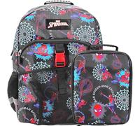 Spider-Man Superhero & Webs Ensemble sac à dos et kit déjeuner pour garçons 40,6 cm