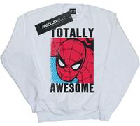 Spider-Man - Sweat-shirt pour homme "Totally Awesome" BI1876 (3XL) (Blanc)