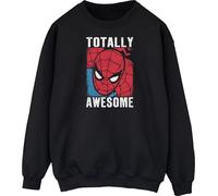 Spider-Man - Sweat-shirt "Totally Awesome" pour homme BI1876 (L) (Noir)