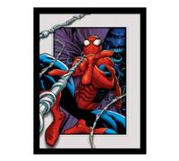Spider-Man - Swinging - Impression Encadrée 30x40cm