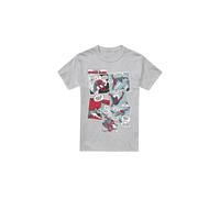 Spider-Man - T-shirt motif/style collage de panneaux - Homme (TV4223)