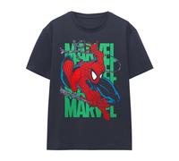 Spider-Man - T-shirt motif/style grimpe aux murs - Femme (TV25957)