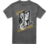 Spider-Man - T-shirt pour homme "Vs" TV15194 (M) (Schwary)