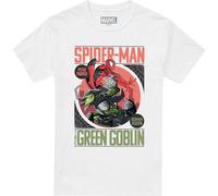 Spider-Man - T-shirt "Vs" pour homme TV14932 (M) (Blanc)