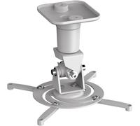 Spider-Plus Fixation Plafond Pour Projecteur, Inclinable À 25 °, Orientable, Distance Au Plafond: 225 Mm, Capacité De Charge Max. 15 Kg, Espacement Des Trous 180-310 Mm, Blanc