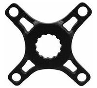 Spider pour transformer pedalier vtt direct mount en 4 branches d.104mm 7075 stronglight Noir noir G