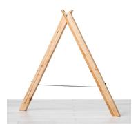 SPIDER SLACKLINE SISBM - Slackline Chevalet - Set 2X Support Hauteur 110 cm - Accessoires Slackline en Bois, Ancrage Mural ou au Sol, Intérieur ou Extérieur - Longline, trickline