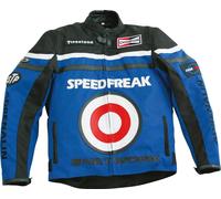 SPIDER SPEED-FREAK veste textile noir-bleu M