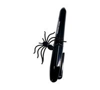 Spider Trick Pen - Accessoire de fête, accessoire de détente, pointe rétractable, mécanisme P0p Up activé par ressort + module dissimulé, boîtier synthétique ABS rigide - pour le poisson d'avril et