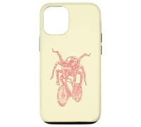 Spider Vélo d'équitation Amusant en Forme d'animal Coque pour iPhone 12/12 Pro