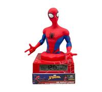 KIDS EUROSWAN Réveil Spiderman 3D avec veilleuse et sons