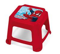 Spiderman 707978 Tabouret Marchepied Plastique Rouge/Bleu 21 x 27 x 27 cm