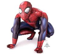 Amscan Ballon aluminium Spider-Man Airwalker 91 cm – gonflage hélium (non gonflé)