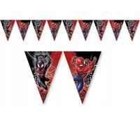 Spiderman Bannière triangulaire en papier FSC (9 drapeaux) 1 ct