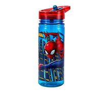 Spiderman Bouteille d'eau 580 ml pour enfants en Tritan durable, réutilisable, sans BPA