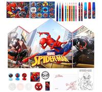 Spiderman Calendrier de l'Avent créatif Art & Craft Papeterie Set de papeterie pour enfants Noël compte à rebours Noël amusant