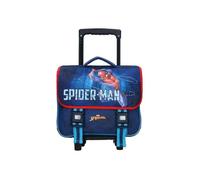 Spiderman by FLA Europe – Cartable à roulettes – Rouge/bleu