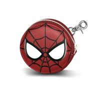 Spiderman Chibi-Porte-Monnaie Cookie, Rouge, 8,7 x 8,7 cm