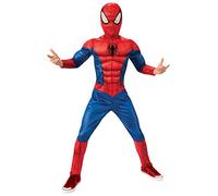 Spiderman Costumes | Super Strong Muscle Bundle Spiderman Enfant Costume | Taille 116 | Costume de Carnaval | Déguisement