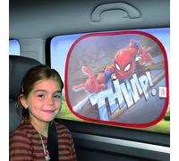 Spiderman Ensemble De Pare-Soleil Latéraux Pour Enfants Ventouse 44x36