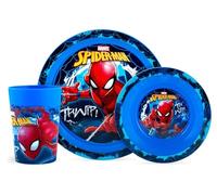 SPIDERMAN - Ensemble repas (assiette, bol, verre)