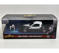 Spiderman Fantôme Spider Figurine 1990 Mazda Miata 1:3 2 Echelle Jada 33662