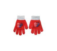 Suncity Gants d'Hiver pour Enfants Marvel Spider-Man, Tricot Extensible Acrylique et Polyester, Taille Unique 4-10 Ans, Motif Spiderman (Rouge)