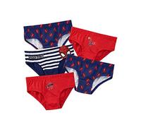 Spiderman Garçons sous-Vêtements Lot de 5 Multicolore 4-5 Ans