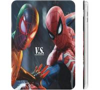 Spiderman Iron Man Ipad Case 2020 Antichoc Veille/Réveil Automatique Ipad 10.2in Réglage De L'angle Mignon Transparent Personnage Housse De Protection