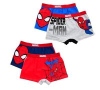 Spiderman Lot de 4 boxers, rouge/bleu, 116-128