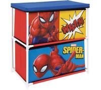 Marvel Spiderman 3 Drawer Storage Shelf Rouge
