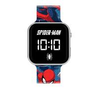 Spiderman Montre à affichage LED avec bracelet en silicone pour enfants