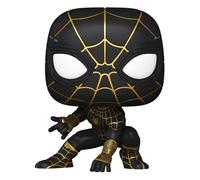 Spiderman : No Way Home pop Vinyl Figurine Spider-man (costume noir & doré) 9