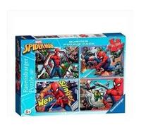 Ravensburger Puzzle Marvel Bumper Pack - 4 x 100 pièces - Spiderman - 6914