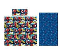 Spiderman Parure de lit en Microfibre pour lit de 90 cm