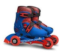 Patins en ligne 2en1 ajustables 3 roues SPIDERMAN taille 27 à 30
