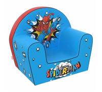 Spiderman Poltroncina Morbida Per Bambini Marvel, Sfoderabile E Lavabile , Ideale Per Cameretta E Area Gioco Multicolore