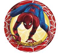 Spiderman - Retrouvailles - Fête - 8 assiettes de déjeuner en papier