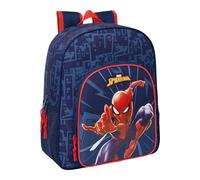 Safta Spider-man 15l 32x38x12 Cm Backpack Bleu Enfants