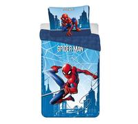 Spiderman Set Housse de Couette Simple Super-Héros 2-in-1 Design Ue Taille 100%