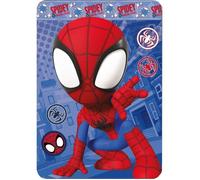 SPIDERMAN-SPIDER-MAN-BEBE-BABY-MARVEL-DISNEY-PLAID-COUVERTURE POLAIRE 100X140 CM.