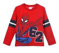 Spiderman, T Shirt Manches Longues Garçon (FR/ES, Âge, 4 Ans, Taille Normale, Rouge)
