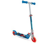 Spiderman 2 Wheel Folding Aluminum Scooter Argenté Enfants