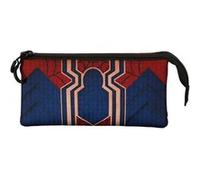 Educa Borrás Trousse triple Spiderman Ripstop Rouge
