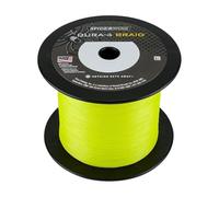 Spiderwire Dura 4, Ligne de Pêche, Superline, Predator Fishing, Pike, Perch, Zander, Trout, Unisex, Yellow, 0,25 mm, 23,3 kg, 51 LB, 1800Yd