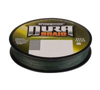 Spiderwire Dura Braid, Ligne de Pêche, Superline, Predator Fishing, Pike, Perch, Zander, Trout, Unisex, Moss Green, 0,41 mm, 42 kg, 92,4 LB, 150Yd