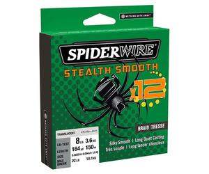 Spiderwire Ligne Tressée Stealth Smooth 12 150 M