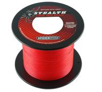 Spiderwire Stealth Code Red 0,12mm 7,3Kg 3000m Cordon Tressé Ligne en Vrac